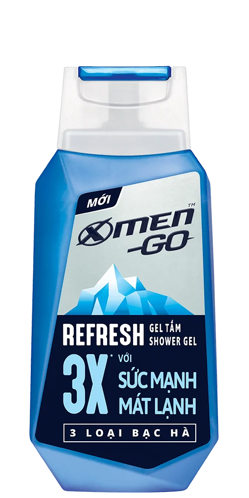 Gel tắm X-Men Go Refresh