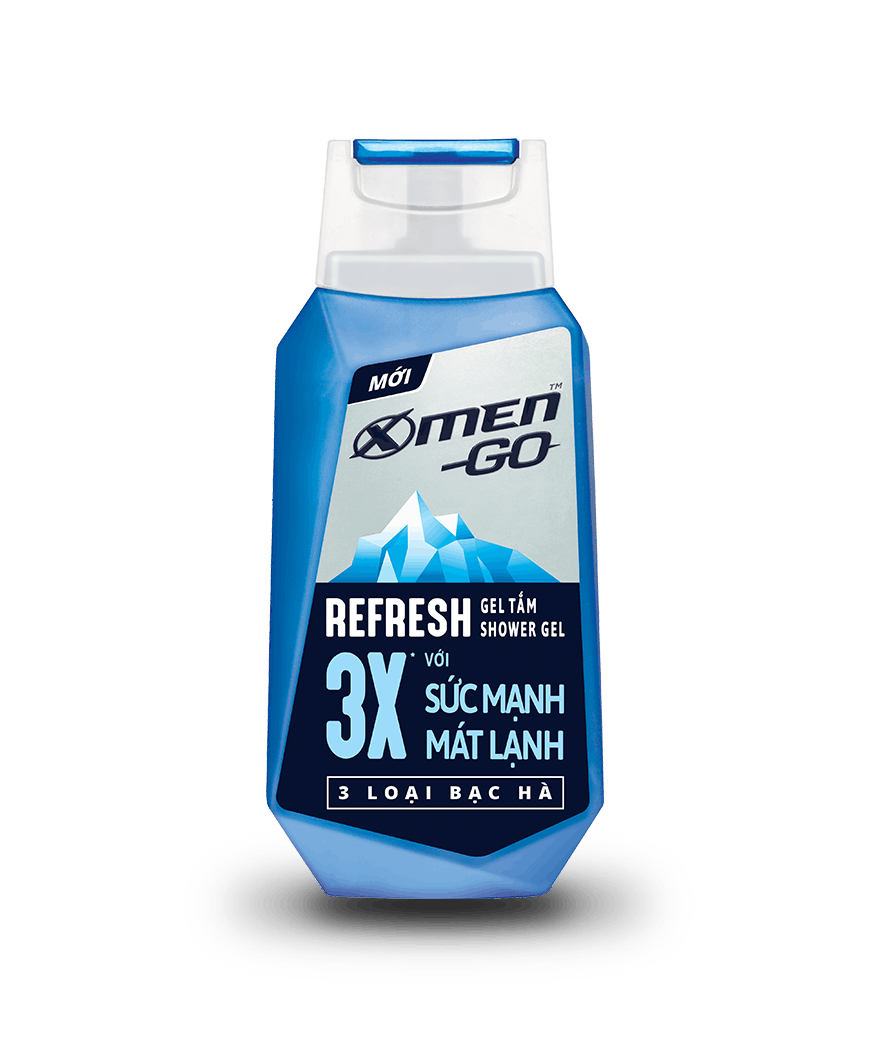 Gel tắm X-Men Go Refresh